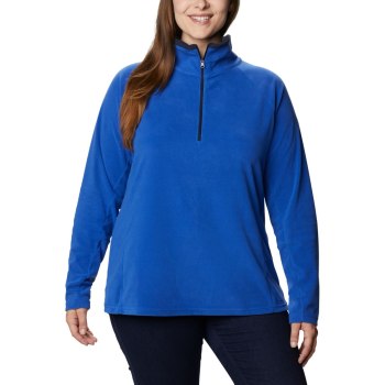 Dámské Mikiny Columbia Glacial IV 1/2 Zip Plus Size Blankyt Tmavě Blankyt TOZSRU312